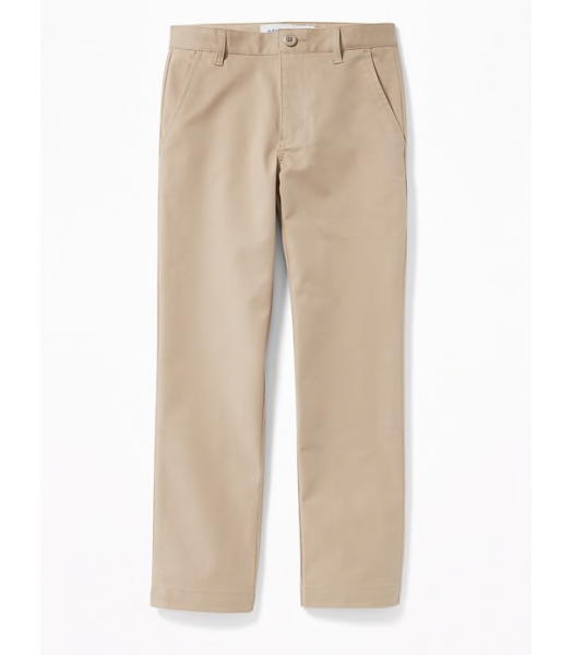 Old Navy Flax Straight Flex Chino Trousers - Husky